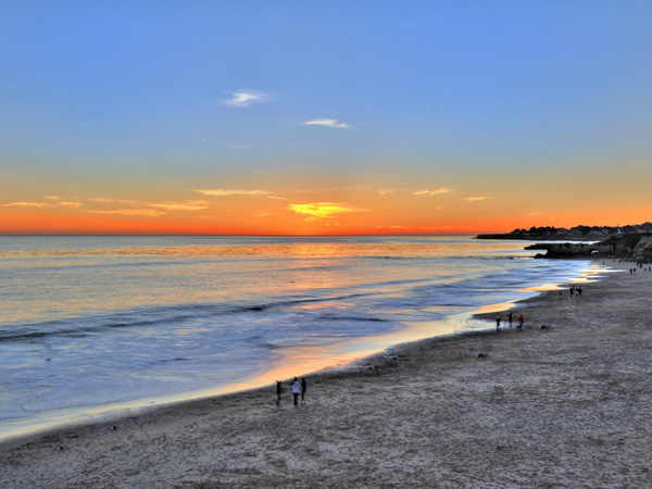 Santa Cruz Vacation Rental - 1600 West Cliff - Santa Cruz Sunset 